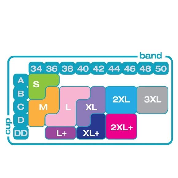 Hanes ComfortFlex Fit Dreamwire T-Shirt Bra, Style MHG563 Size L + - Picture 6 of 9